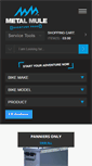 Mobile Screenshot of metalmule.com